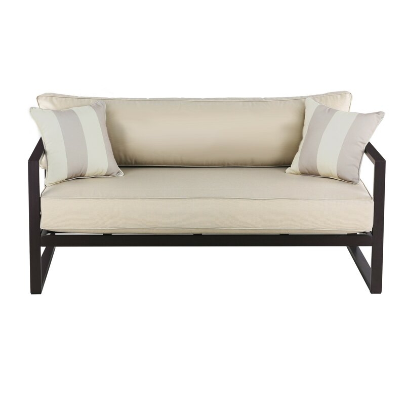 Catalina Outdoor Sofa with Cushions - Image 1
