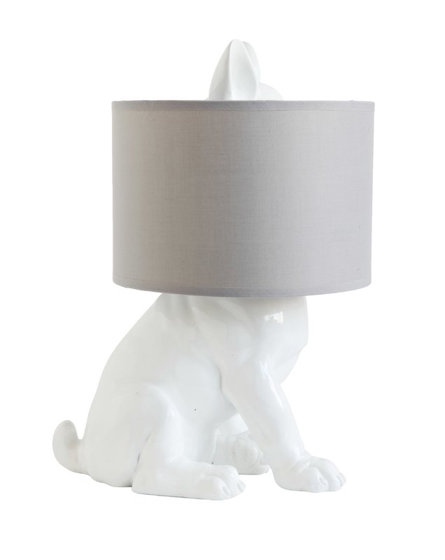 Coldwell Resin Dog 17.52" Table Lamp - Image 0