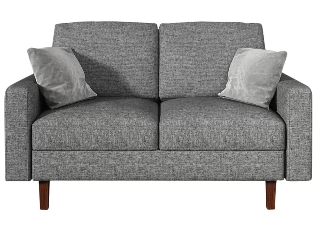 Finesse 57.9" Square Arms Loveseat - Image 0