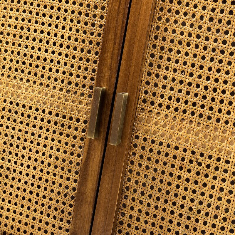 Funderburk Solid Wood 2 - Door Accent Cabinet - Image 3