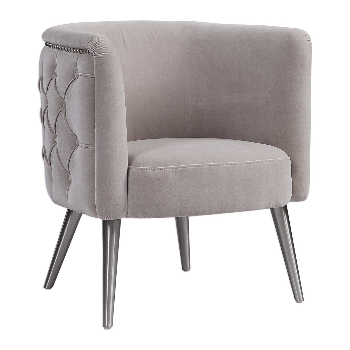 HAIDER ACCENT CHAIR, CHAMPAGNE - Image 0