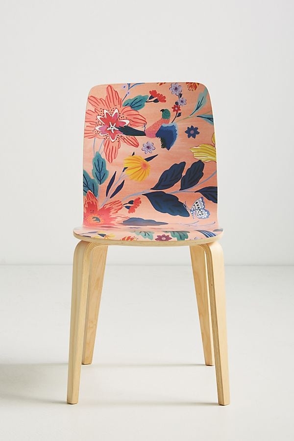 Sylvie Tamsin Dining Chair By Anthropologie in Orange - Image 1