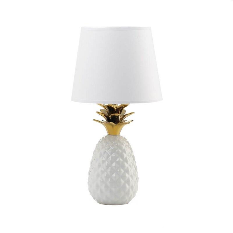 Sade Topped Pineapple 20" Table Lamp - Image 0