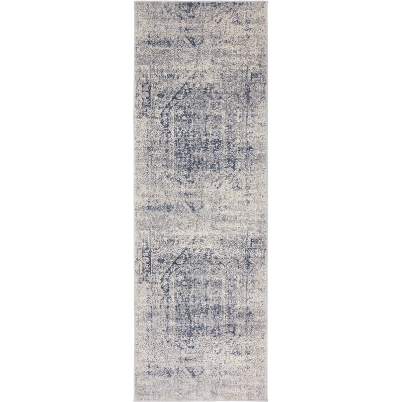 Abbeville Oriental Power Loom Gray Rug - Image 0