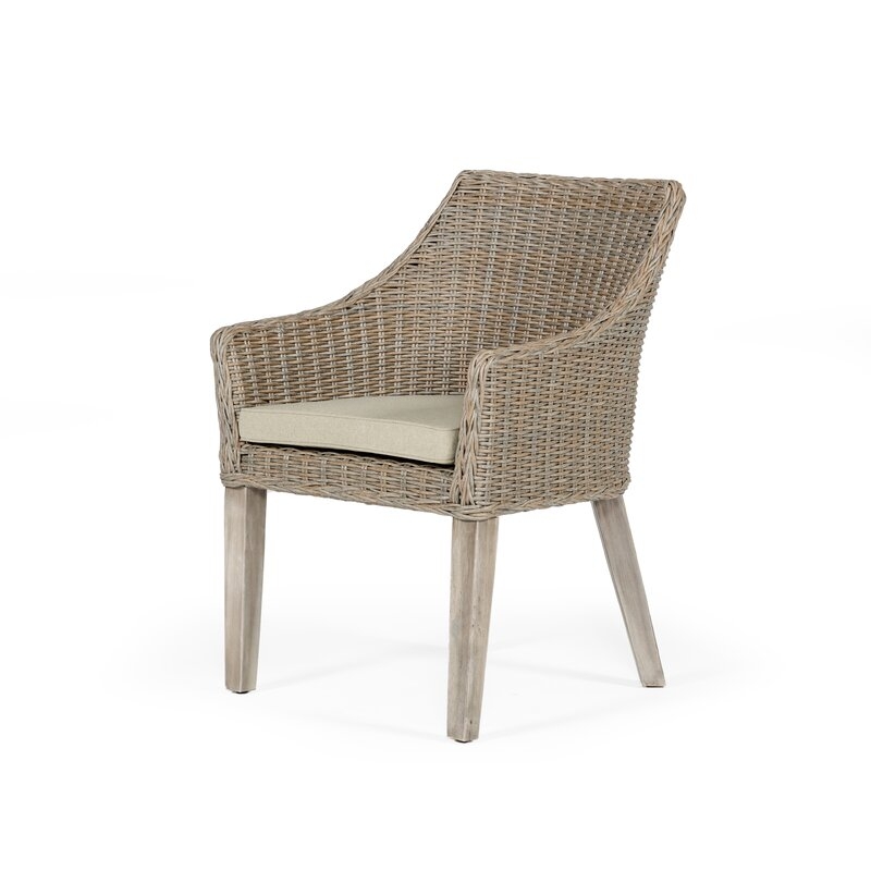 Vinci Patio Dining Armchair with Cushion - Image 0
