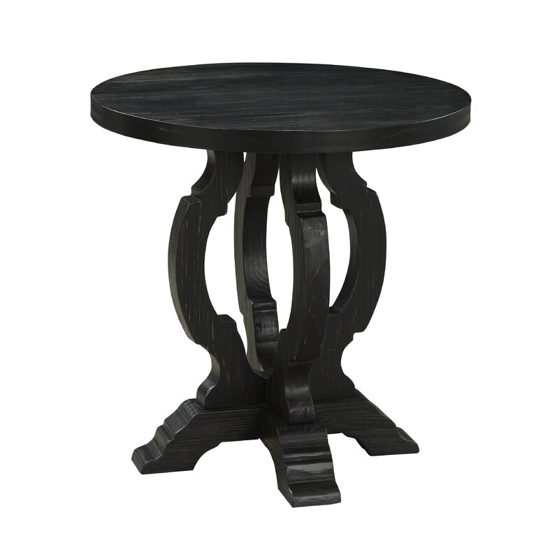 Indurial Pedestal End Table - Image 0