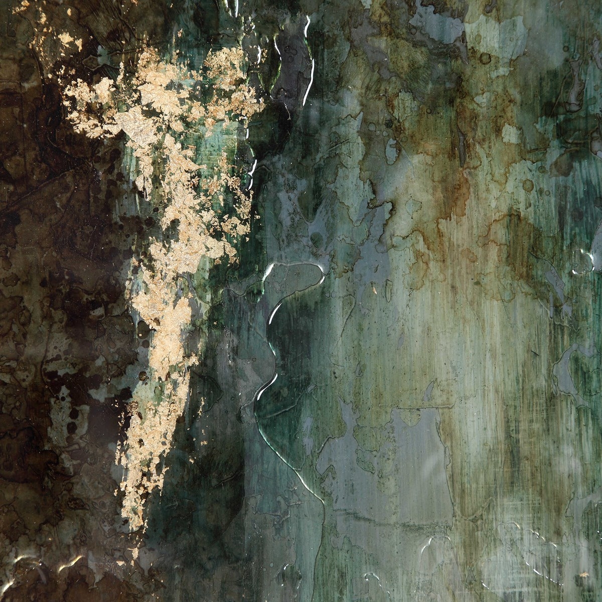 Rustic Patina Grande Abstract Art - Image 2