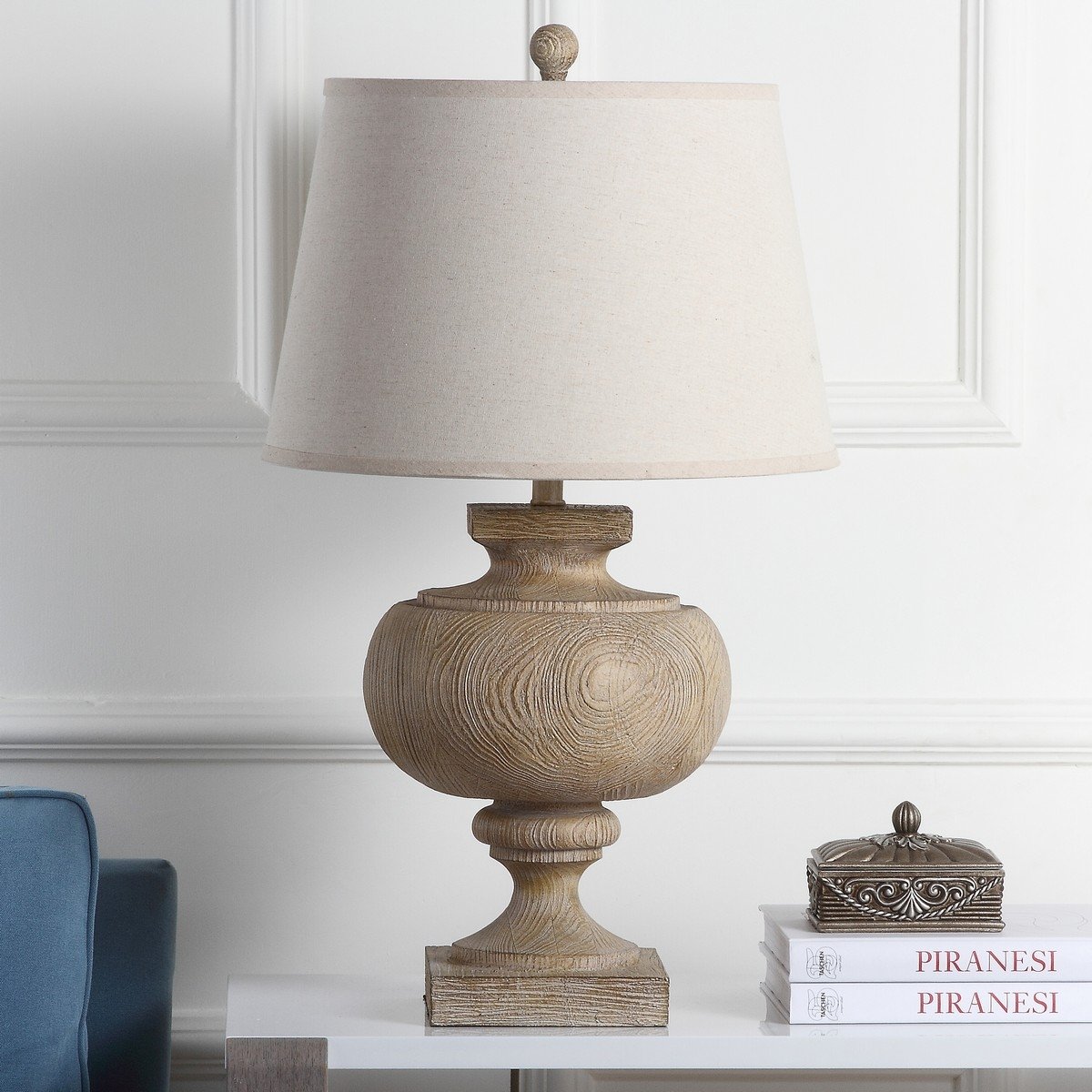 Prescott 31-Inch Wood Table Lamp - Wood Finish - Arlo Home - Image 1