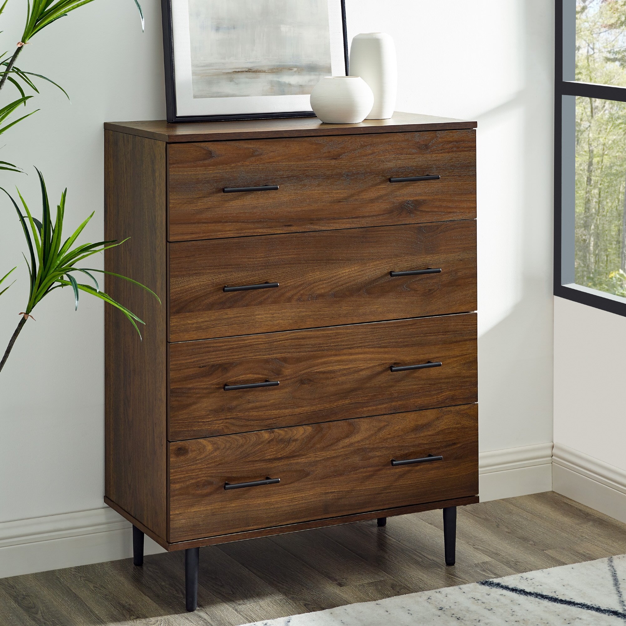 Monroe 30" Contemporary 4 Drawer Chest - Image 0