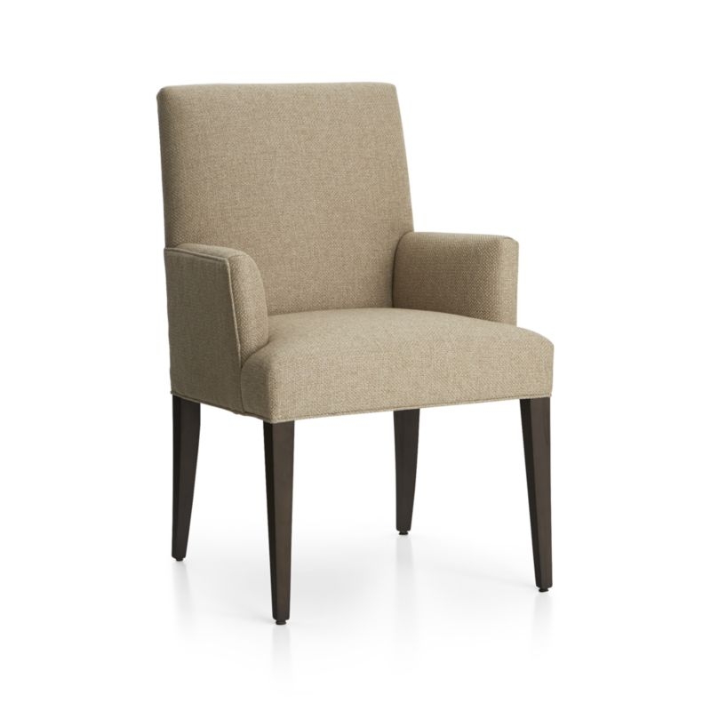 Miles Upholstered Dining Arm Chair - Image 3