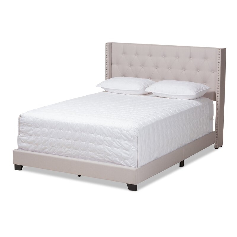 Anner Tufted Upholstered Low Profile Standard Bed - Image 0