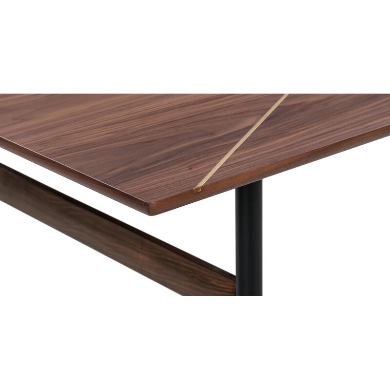 Adrianne Solid Wood Dining Table - Image 2