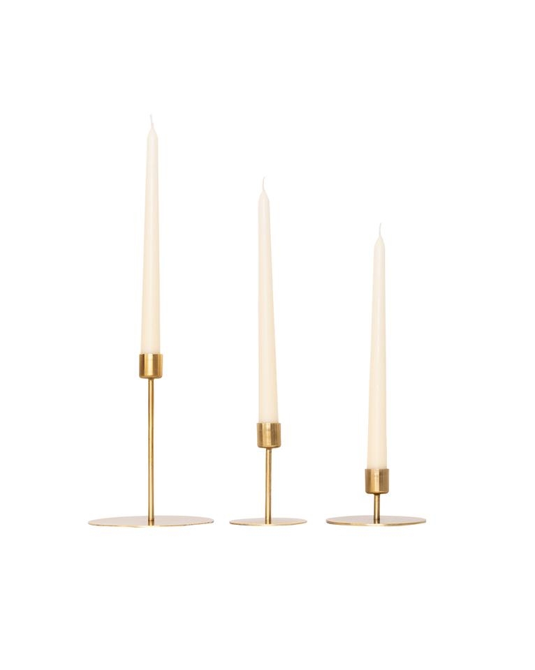 GOLD CANDLE HOLDER - SMALL - Image 3