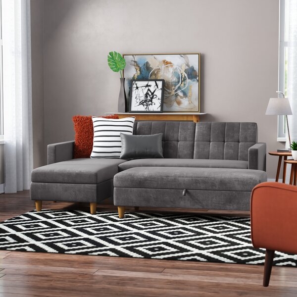 Cordell Sleeper Sectional with Ottoman - Image 1