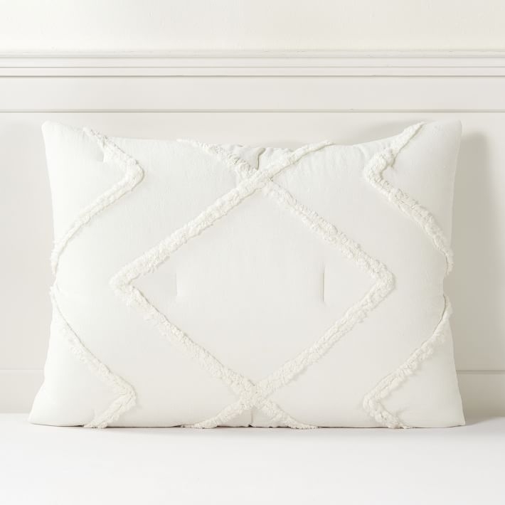 Ashlyn Tufted Comforter, Full/Queen, Ivory - Image 3