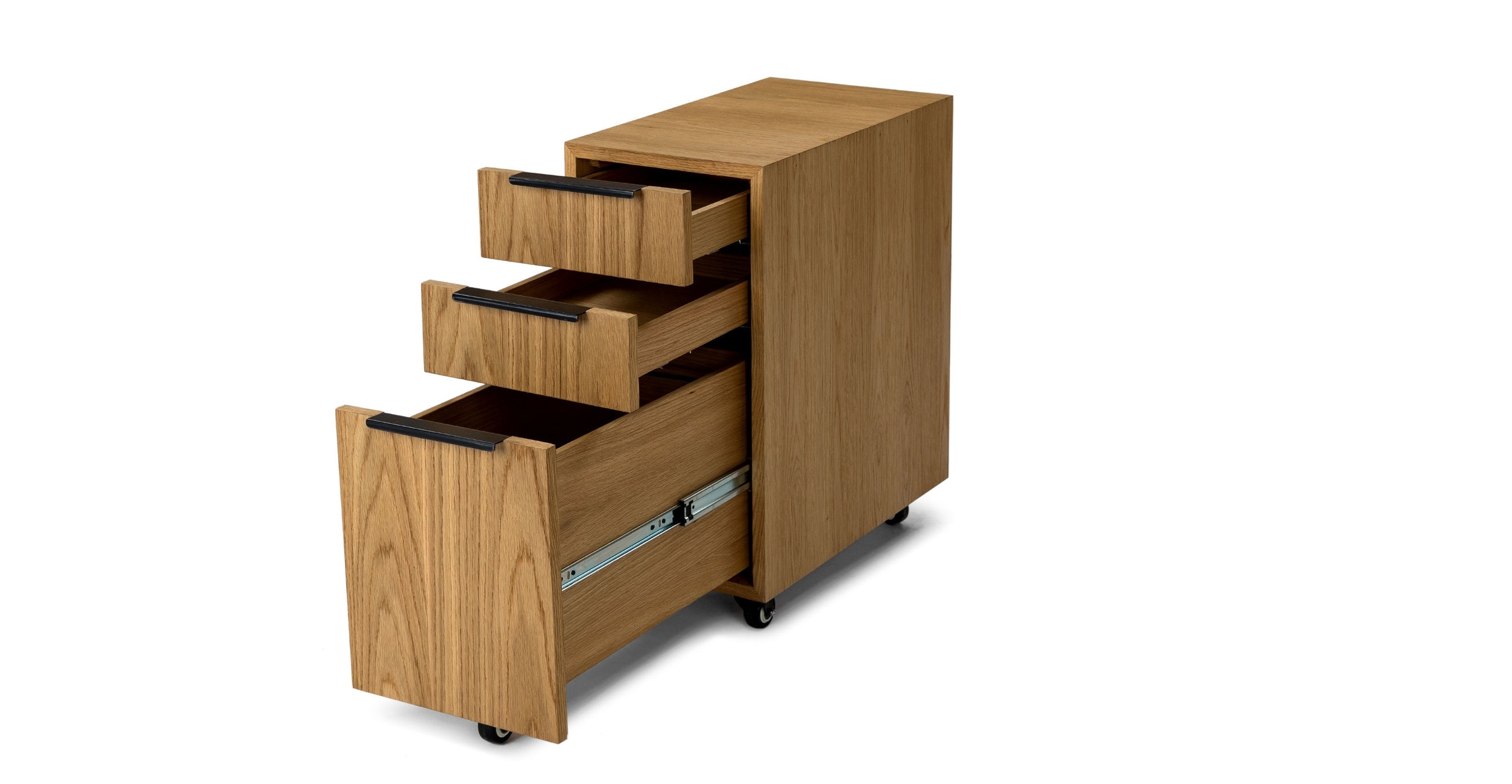 Madera Oak File Cabinet - Image 1