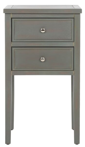 Toby Nightstand With Storage Drawers - French Grey - Arlo Home - Image 0