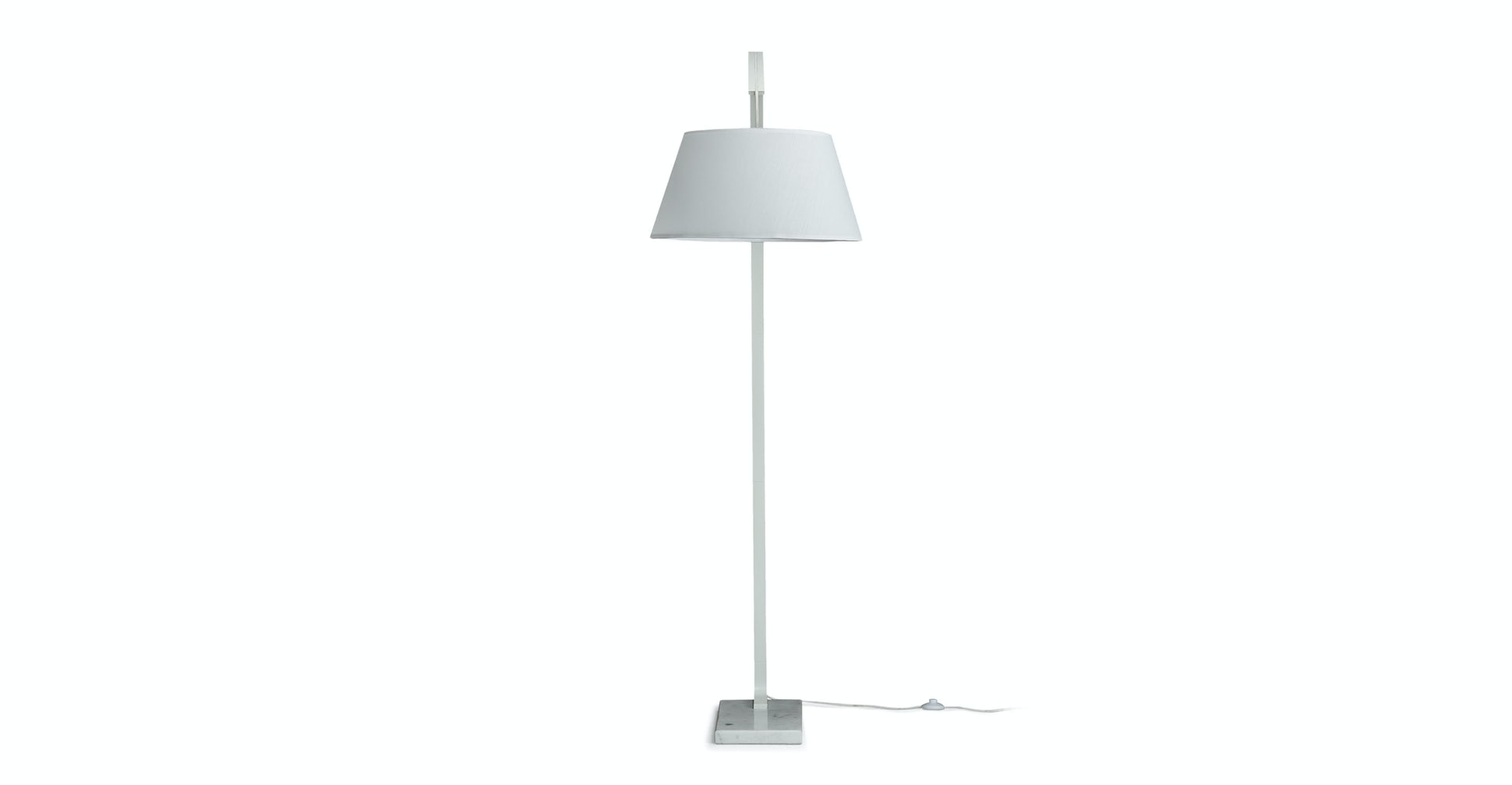 Willo White Floor Lamp - Image 2