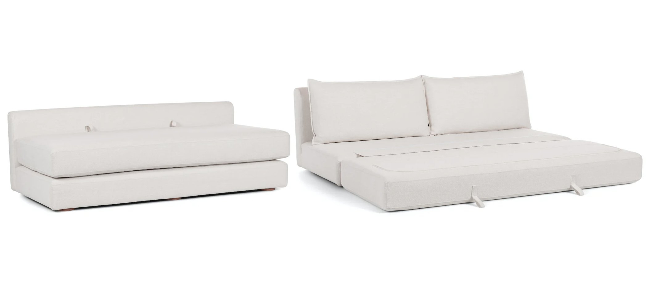 Braam Vintage White Sofa Bed - Image 2