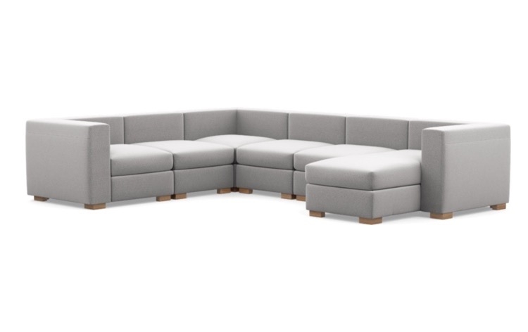 TOBY 128” Corner Sectional with Chaise - Image 0
