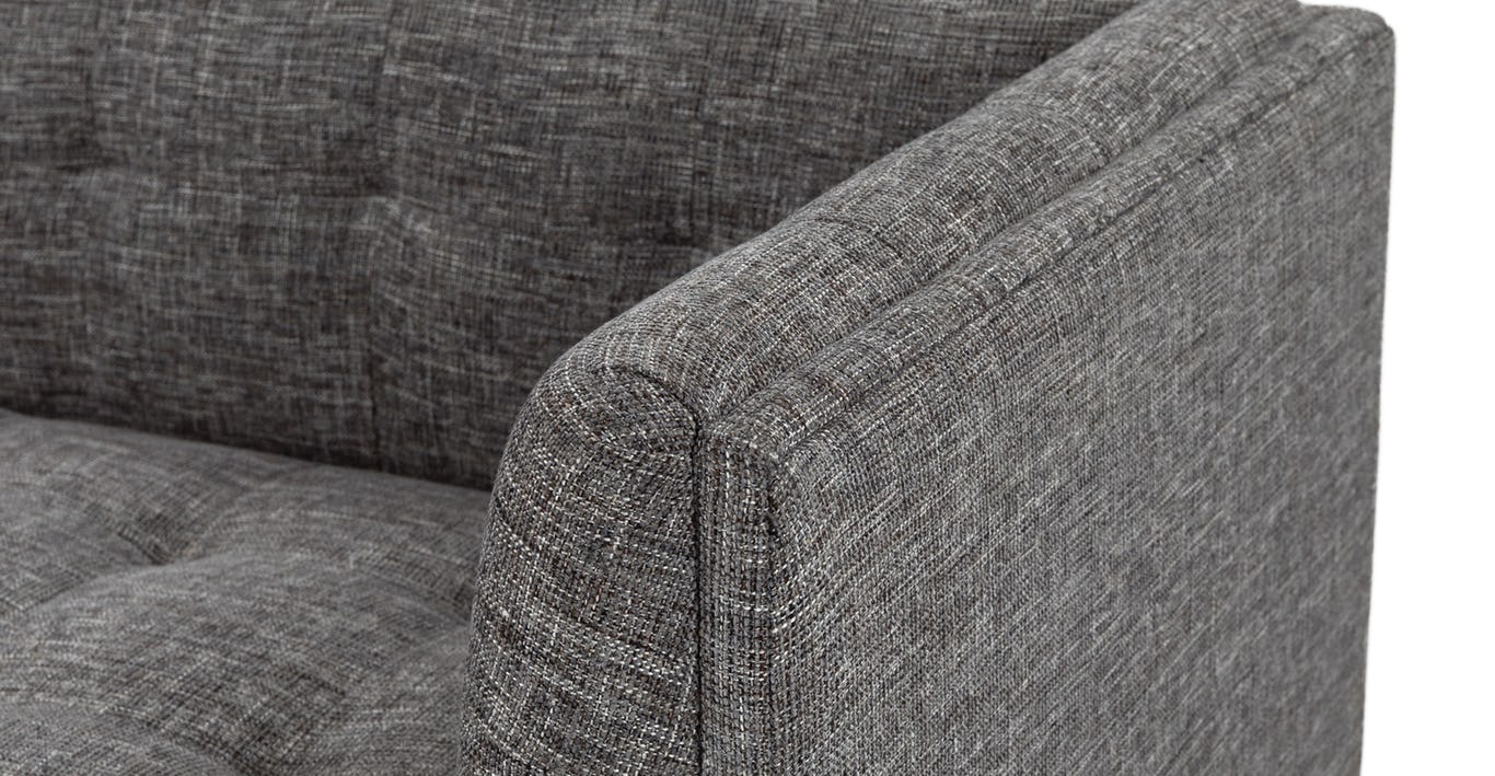 Cirrus Sofa in Briar Gray and Walnut - Image 2