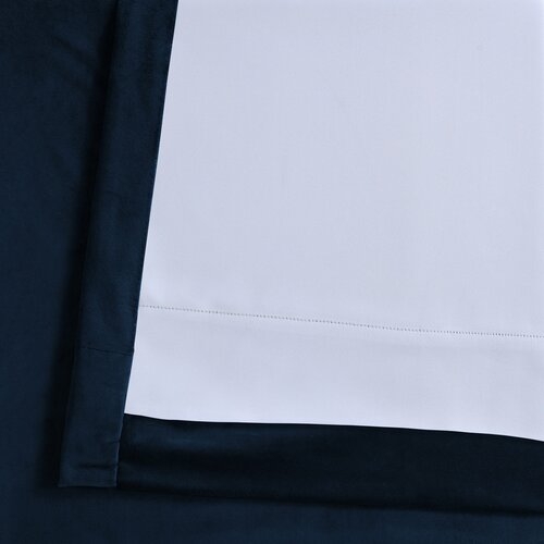 Rhinehart Solid Max Blackout Thermal Tab Top Single Curtain Panel- MIDNIGHT BLUE 100" x 108" - Image 7
