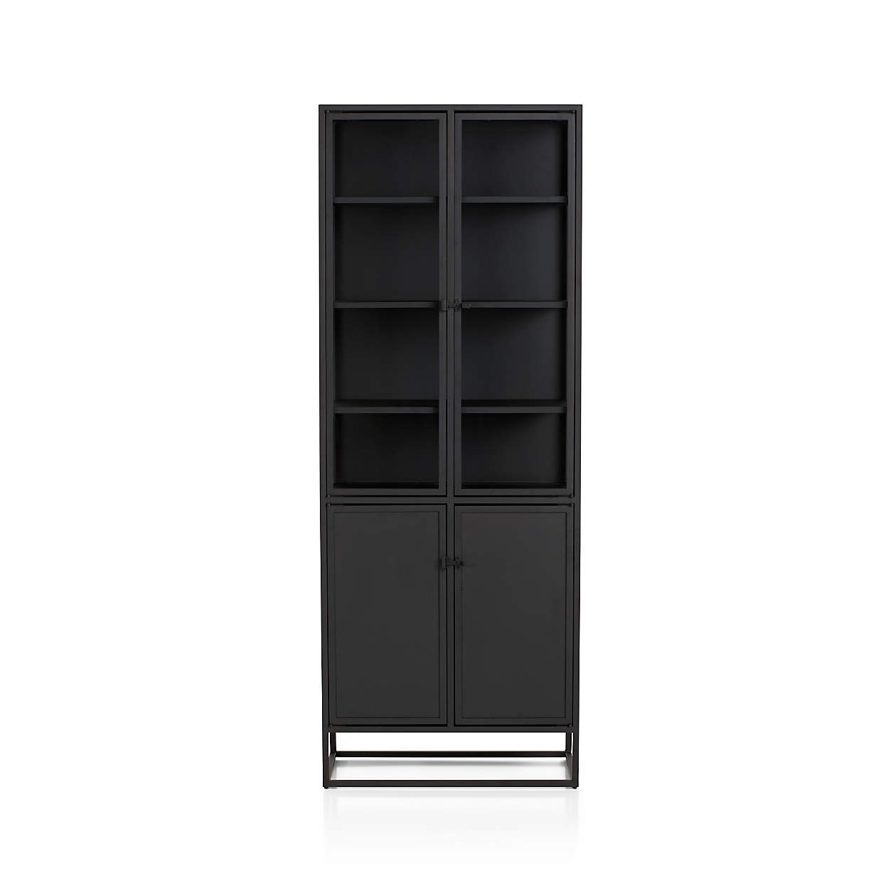 Casement Black Tall Cabinet - Image 3