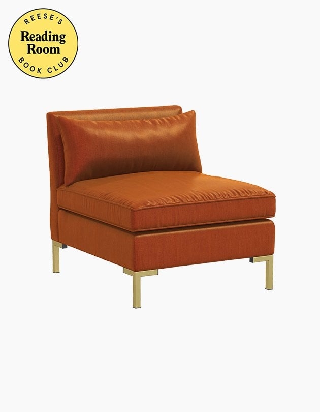 Elle Chair - Burnt Orange Velvet - Image 0