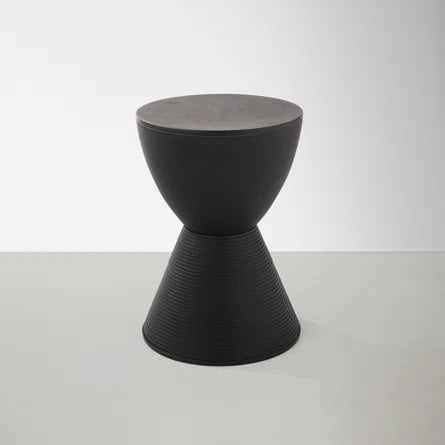 Durant Drum End Table with Storage - Image 0