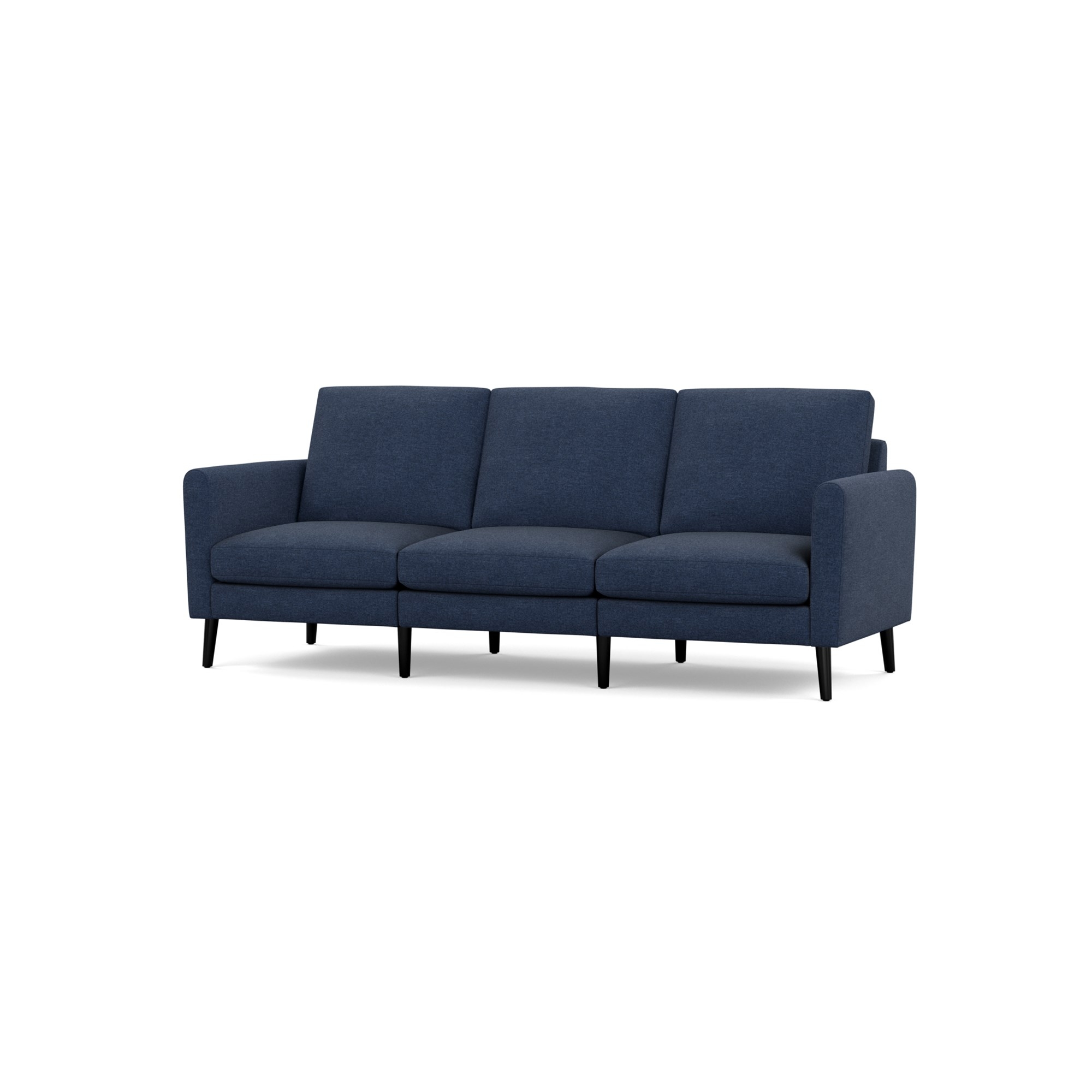 Nomad Sofa in Navy Blue, Leg Finish: EbonyLegs - Image 0