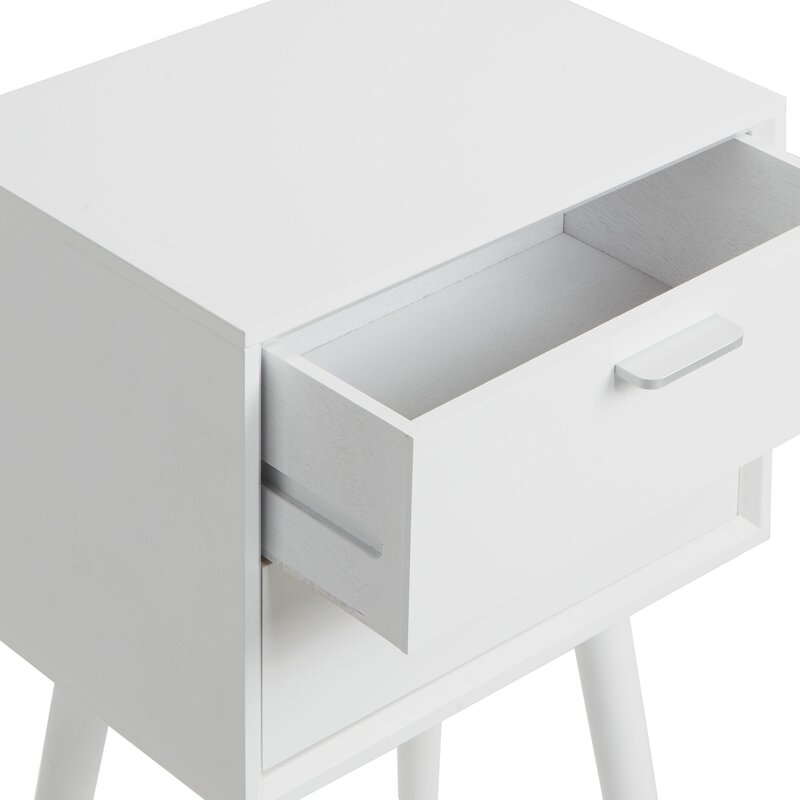 Brenner Mid-Century 2-Drawer Accent Table - Image 2