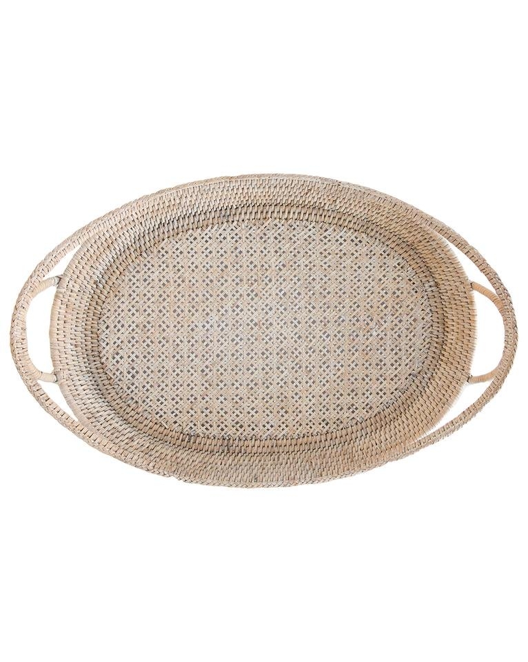 LACE WOVEN RATTAN TRAY - Image 4