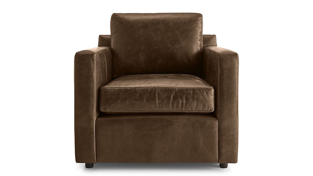Barrett Leather Track Arm Chair - Image 0