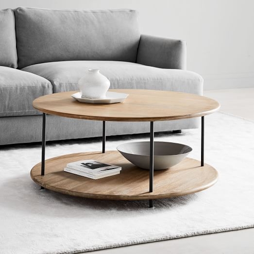 Tiered Wood Coffee Table - Image 4