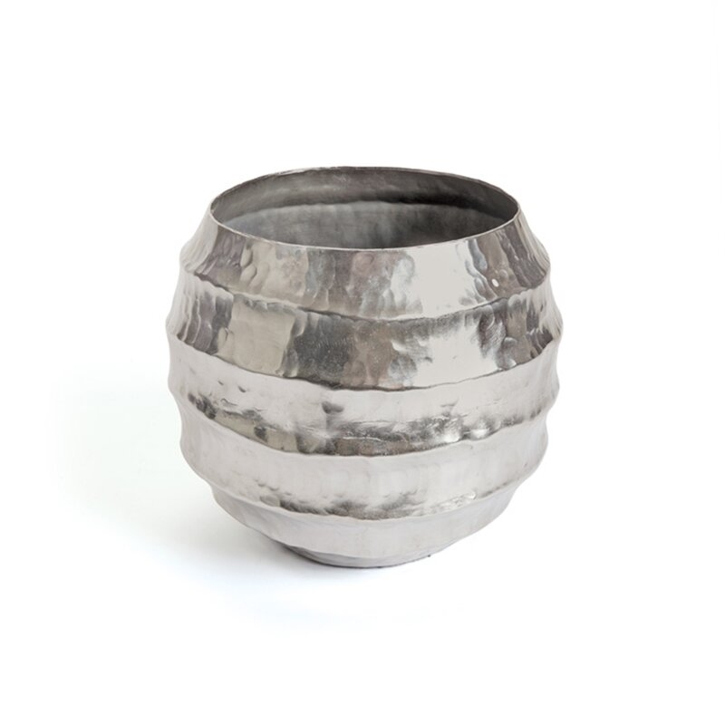 Branksome Aluminum Pot Planter - Image 0