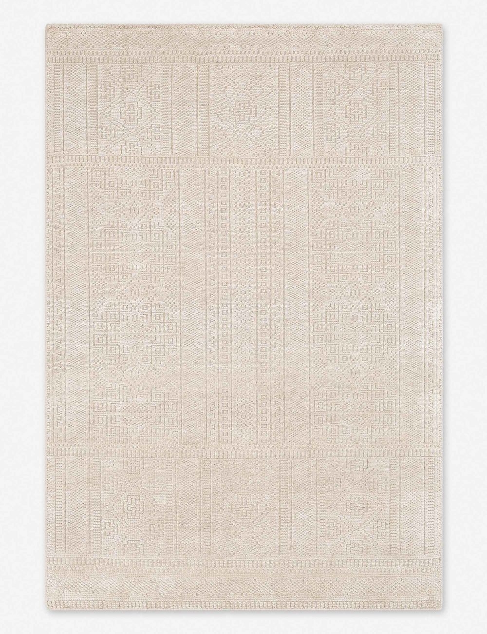 Esta Indoor/Outdoor Rug, Charcoal and White 7'10" x 10'10" - Image 0