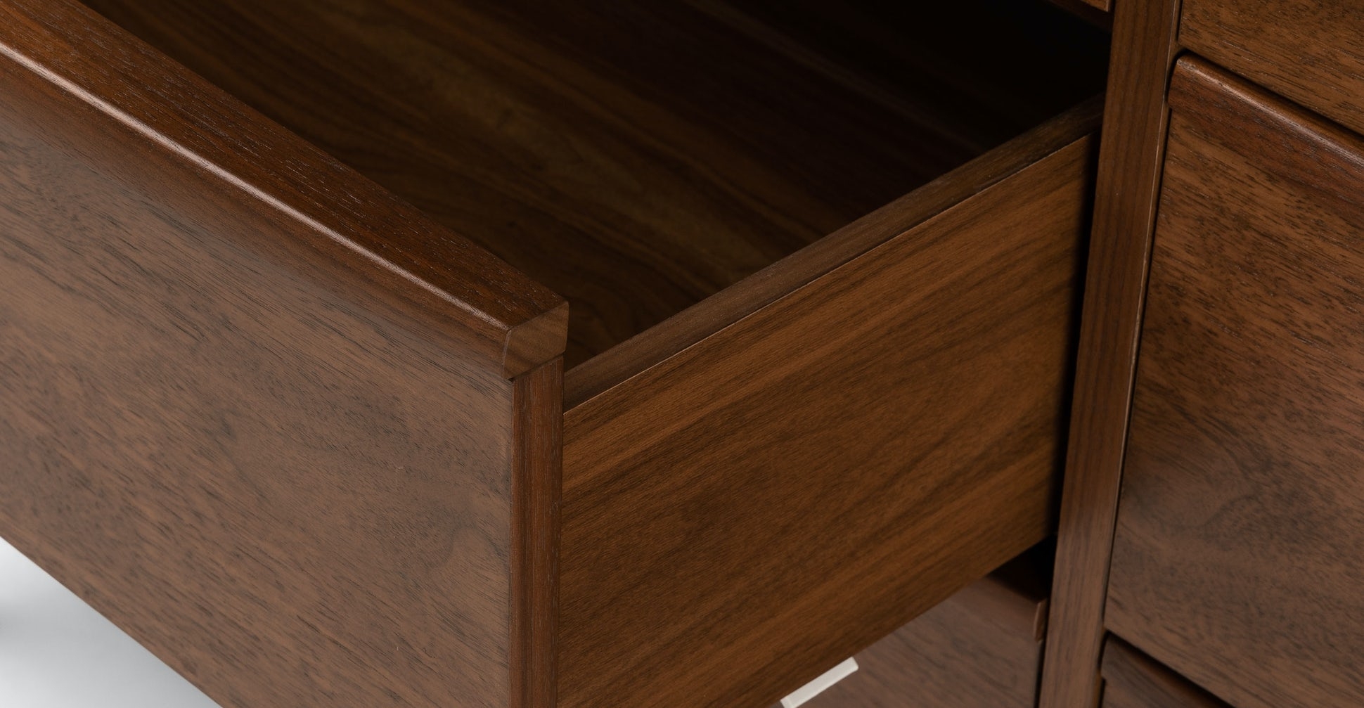 Lenia Walnut 6-Drawer Double Dresser - Image 2