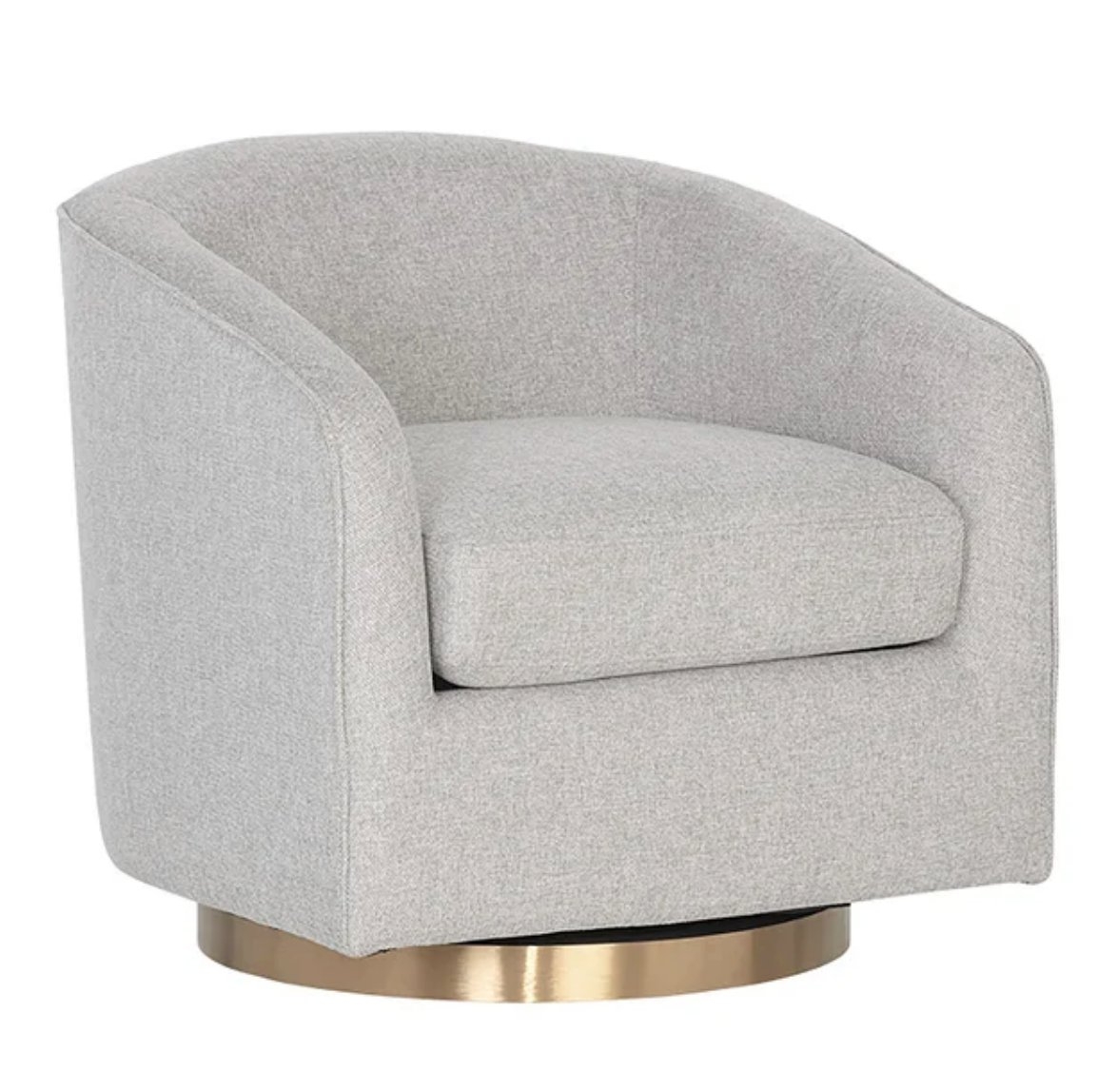 Melville Swivel Armchair - Image 0