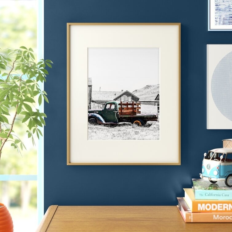 Wayfair Basics® Aluminum Thin-Border Design Picture Frame - Image 1