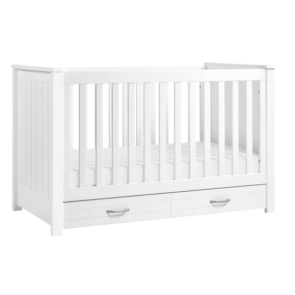 Asher 3-in-1 Convertible Crib with Storage - Image 0