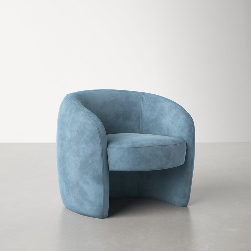 Kearney 35'' Wide Tufted Barrel Chair - Image 0