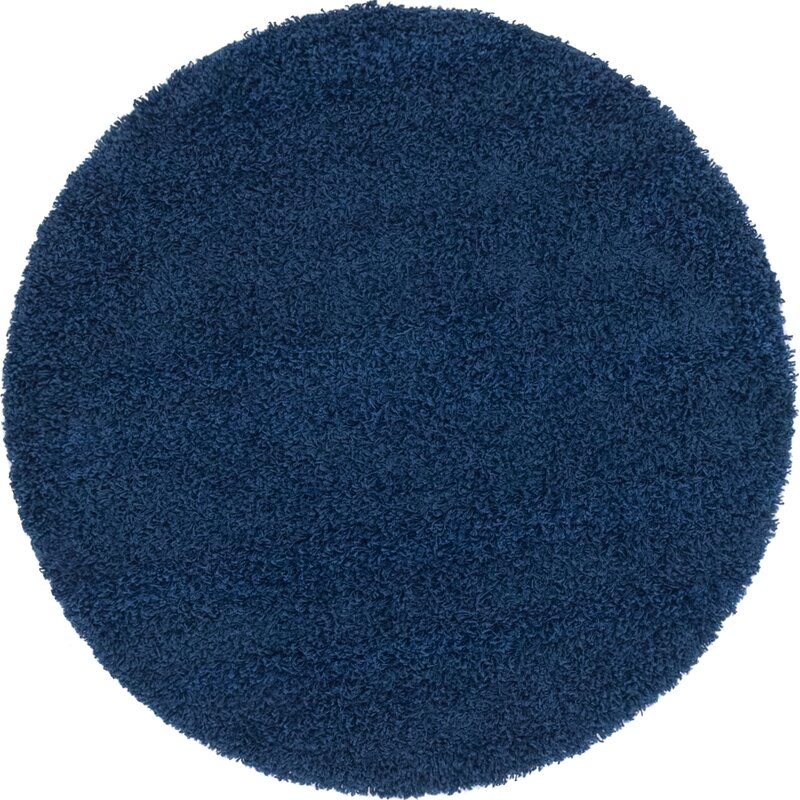 Marcy Sapphire Blue Area Rug - Image 0