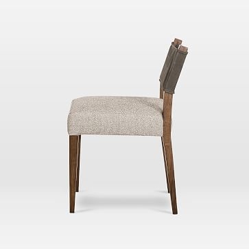 Leather-Backed Parawood Dining Chair - Image 3