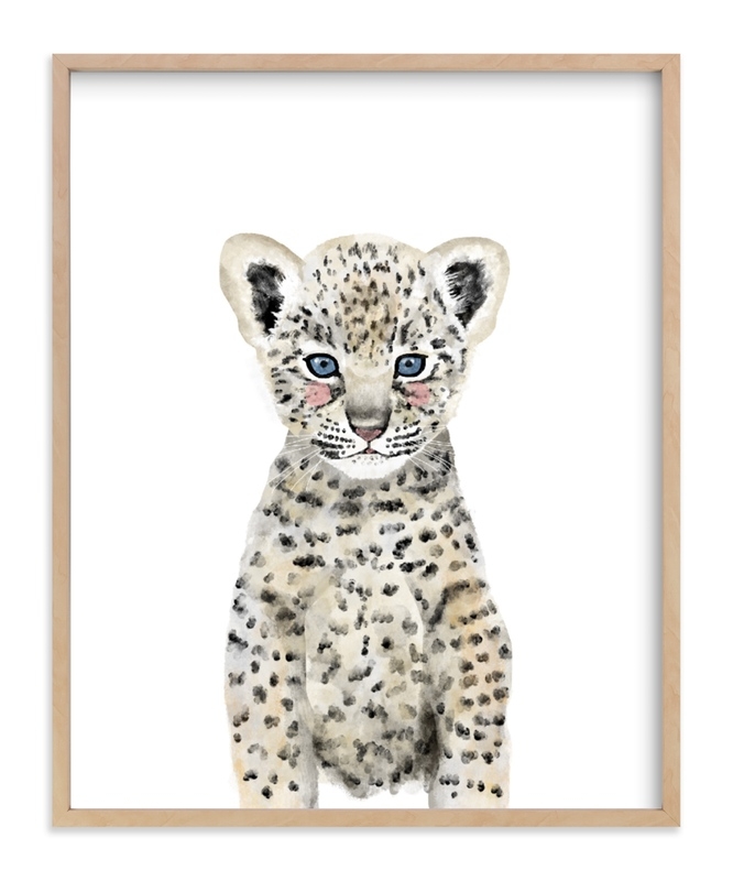 Baby Animal Leopard - 16 x 20 - Image 0