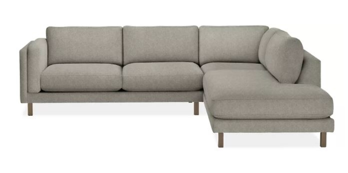 Cade Sectional Three-Piece Sectional with Left Back Sofa - Image 0