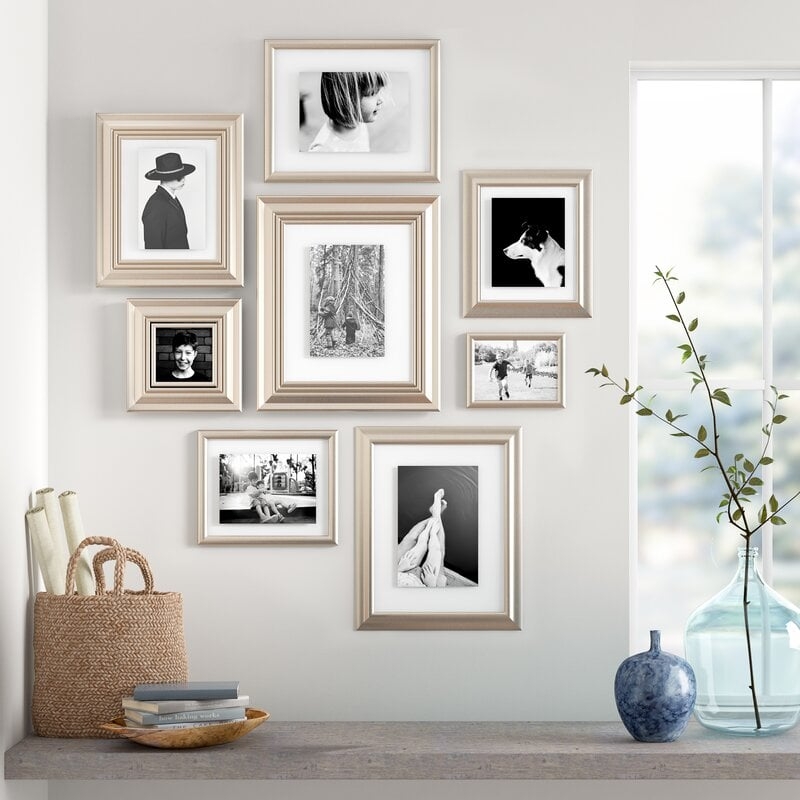 8 Piece Syston Gallery Picture Frame Set - Image 1