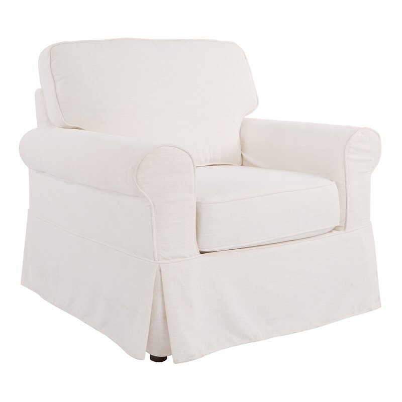 Melorse 21.5" Armchair / White - Image 0