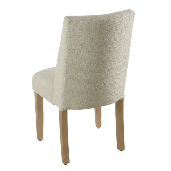 Barnabas Curved Back Upholstered Dining Chair - Image 1