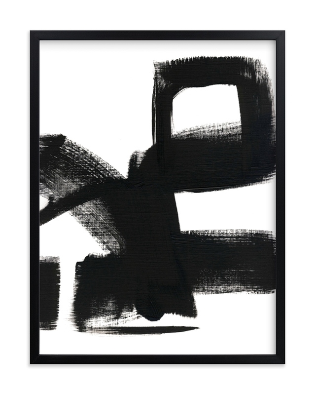 untitled 1  -20x16 - rich black wood frame - Image 0