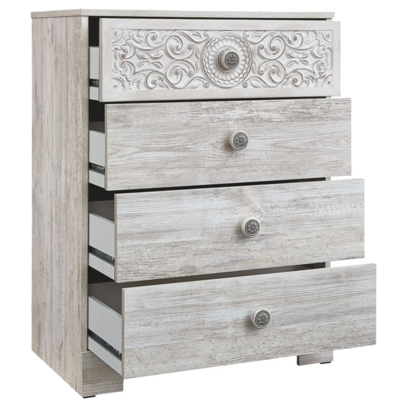 Hoang 4 Drawer 26.73'' W Chest - Image 1